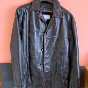 Leather Jacket-Rock Star Styling. OBO